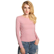and-women-pink-sweater-lace-up-solid-blouse-o-neck-long-sleeves-pullover-casual-elegant-ladies-slim-top-shirt BBL