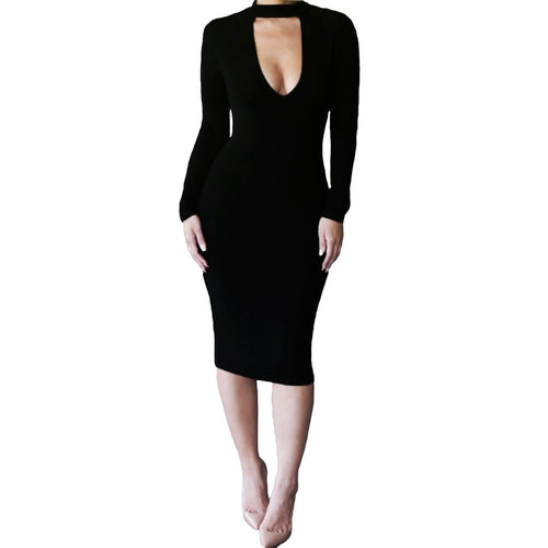 fashion-o-neck-long-sleeve-women-sexy-dress-pencil-bandage-bodyocn-dresses-plus-size-dress-clubwear-vestidos BBL