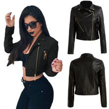 fashion-street-women-short-washed-faux-pu-leather-jacket-zipper-black-ladies-basic-jacket-bomber-jacket BBL