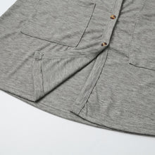 women-loose-jacket-button-down-tunic-shirt-pocketed-v-neck-long-sleeves-casual-knitted-long-tees-women-grey BBL