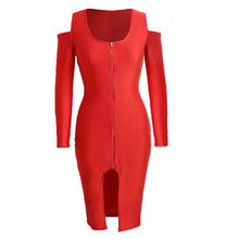 off-the-shoulder-women-bodycon-dress-front-zip-opening-long-sleeve-fancy-party-dress-club-wear-black-royal-blue-red BBL