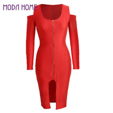 off-the-shoulder-women-bodycon-dress-front-zip-opening-long-sleeve-fancy-party-dress-club-wear-black-royal-blue-red BBL