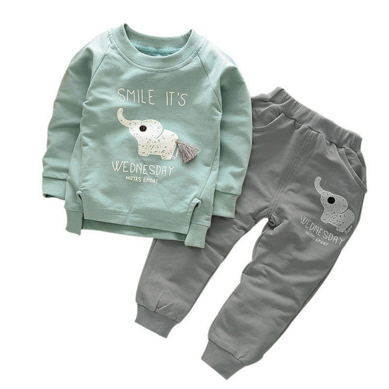 kids-clothes-baby-boys-girls-cartoon-elephant-cotton-set-children-clothing-sets-child-t-shirt-pants-suit BBL