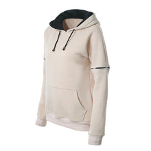 Long Sleeve O-neck Solid Sweatshirt Hoodies Casual Loose Women Sport Style Size Hoodies Plus X0383