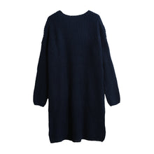 women-knitted-sweater-vertical-stripes-long-pullover-knitting-dip-hem-o-neck-loose-warm-tops BBL
