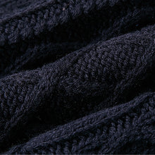 Sweater Dress Casual Turtleneck Knitted Sweater Long Sleeve Twisted Knitwear Pullover Dresses Femme Sweaters