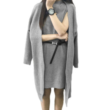 sweater-women-cardigans-knitted-cardigan-two-piece-sweater-set-grey-light-grey-khaki BBL