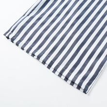 women-wide-leg-pants-stripe-pantalon-femme-elastic-waist-pocket-plus-size-casual-loose-trousers-blue-pantaloni-donna BBL