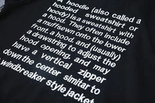 Back Letter Print Hoodie Women Loose Hat Collar Strappy Hoodies Black Hooded Jumper Sweats Long Sleeve Sweatshirt