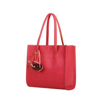 ing Bags,29X27CM Fashion girls handbags leather shoulder bag 9 candy color flowers totes Women Tote Bags