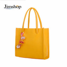 ing Bags,29X27CM Fashion girls handbags leather shoulder bag 9 candy color flowers totes Women Tote Bags