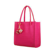 ing Bags,29X27CM Fashion girls handbags leather shoulder bag 9 candy color flowers totes Women Tote Bags