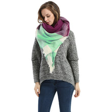 women-square-scarf-faux-cashmere-pashmina-contrast-plaids-tassels-ladies-scarves-vintage-shawl BBL