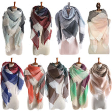 women-square-scarf-faux-cashmere-pashmina-contrast-plaids-tassels-ladies-scarves-vintage-shawl BBL