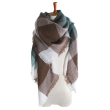 women-square-scarf-faux-cashmere-pashmina-contrast-plaids-tassels-ladies-scarves-vintage-shawl BBL