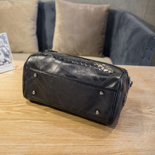 women-pu-crossbody-bag-leather-handbag-rivets-zipper-casual-shoulder-bag-black-tote-bag BBL