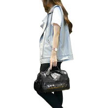 women-pu-crossbody-bag-leather-handbag-rivets-zipper-casual-shoulder-bag-black-tote-bag BBL
