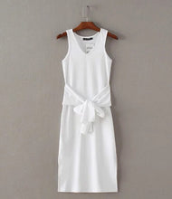 Brandy Slit V neck Sashes Bodycon Long Dress Woman Slite Office Dess robe longue femme vestido de festa elbise jurken S M