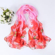 Chiffon Womens Scarf Fashion Long Warm Shawl Infinity foulard echarpe Floral Scarf Women bufandas Pashmina