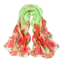 Chiffon Womens Scarf Fashion Long Warm Shawl Infinity foulard echarpe Floral Scarf Women bufandas Pashmina