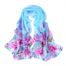 Chiffon Womens Scarf Fashion Long Warm Shawl Infinity foulard echarpe Floral Scarf Women bufandas Pashmina