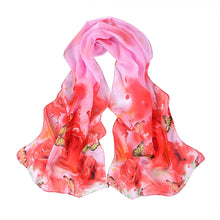 Chiffon Womens Scarf Fashion Long Warm Shawl Infinity foulard echarpe Floral Scarf Women bufandas Pashmina