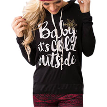 Christmas Woman Hoodies Sweatshirts Women's Letter Printed Pullover Hooded Sweatshirt Hoody GV401
