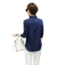 denim-women-blouses-solidcolor-button-placket-long-sleeve-shirt-scarf-casual-blouse-women-tops-blusas-blue BBL