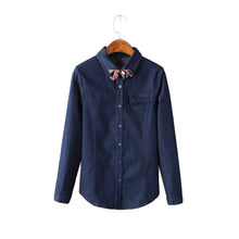 denim-women-blouses-solidcolor-button-placket-long-sleeve-shirt-scarf-casual-blouse-women-tops-blusas-blue BBL