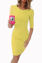 Europen Style Half Sleeve Solid Hollow Out Backless Bodycon Mini Dress Package Hip Slim Evening Party Dresses LX228