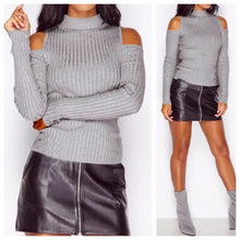 Explosion Turtleneck Off Shoulder Knitted Sweater Women Knitted Sweaters Pullovers 5 Colors GV433
