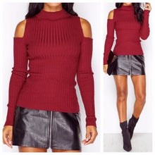 Explosion Turtleneck Off Shoulder Knitted Sweater Women Knitted Sweaters Pullovers 5 Colors GV433