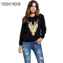 fall-fashion-women-hoodies-sweatshirts-deer-embroidery-o-neck-long-sleeve-casual-pullover-hoody-top-black-xmas-truien-dames BBL