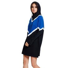 fall-fashion-women-knitted-dresscolorblock-pattern-hooded-dress-long-sleeve-loose-casual-dress-blue BBL