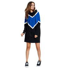 fall-fashion-women-knitted-dresscolorblock-pattern-hooded-dress-long-sleeve-loose-casual-dress-blue BBL