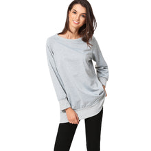 fall-fashion-womens-t-shirt-round-neck-long-sleeve-plus-size-women-clothing-solid-casual-pullover-tops-grey-white-yellow BBL