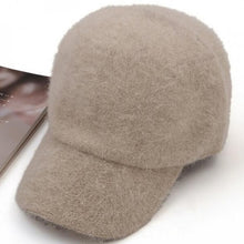 Fall Beanies Knitted Hats Rabbit Fur Cap 7 Colors Snapback Cap LadiesFashion Skullies Elegant Women Hats