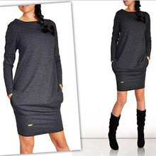 Women Dress Casual Clothing Tight Party Dresses Long Sleeve Plus Size Vestidos M0015