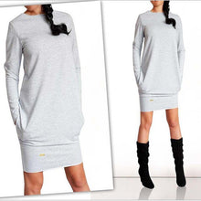 Women Dress Casual Clothing Tight Party Dresses Long Sleeve Plus Size Vestidos M0015