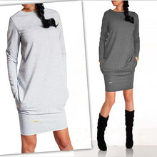 Women Dress Casual Clothing Tight Party Dresses Long Sleeve Plus Size Vestidos M0015
