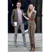 Bandage Women Jumpsuit Sexy Deep V Celebrity Rompers Womens Jumpsuit Plus Size Bodycon Jumpsuit Overalls For Women