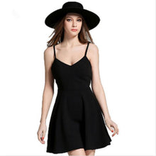 Black White Party Dress Lace Angel Wings Backless Women Dress Sexy Deep V Little Black Dress A-line Mini Dresses