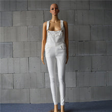 Denim Jumpsuit Army Green White Rompers Womens Jumpsuit Casual Combinaison Femme Sexy Button Jumpsuits