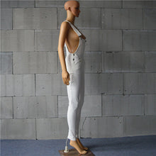 Denim Jumpsuit Army Green White Rompers Womens Jumpsuit Casual Combinaison Femme Sexy Button Jumpsuits