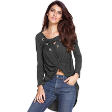fashion-sexy-women-cropped-top-cross-front-plunging-lace-up-ladies-tees-v-neck-low-high-hem-asymmetric-pullover-t-shirt BBL