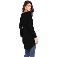 fashion-sexy-women-cropped-top-cross-front-plunging-lace-up-ladies-tees-v-neck-low-high-hem-asymmetric-pullover-t-shirt BBL