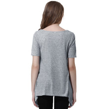 tshirt-women-knitting-overtop-o-neck-short-sleeves-pockets-asymmetric-hem-casual-pullover-women-tops-grey BBL