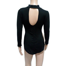 Tops Sexy Side Split Women Blouses Long Sleeve Back Open Blusas Femininos Sexy Blouse Shirts Fake 2 Piece Women Top