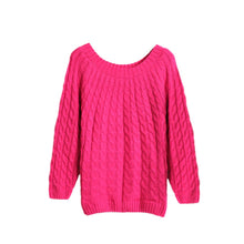 fashion-warm-women-vintage-long-sleeve-loose-pullover-jumper-knit-sweater-new BBL