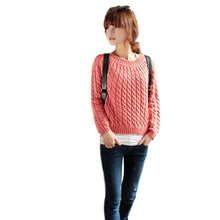 fashion-warm-women-vintage-long-sleeve-loose-pullover-jumper-knit-sweater-new BBL